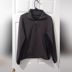 Men's Banana Republic dark gray long-sleeved Size S pullover shirt